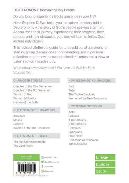 Produktbild: Deuteronomy (Lifebuilder Study Guides)