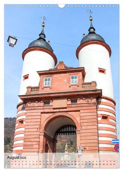 Produktbild: Altes Heidelberg (Wandkalender 2026 DIN A3 hoch), CALVENDO Monatskalender