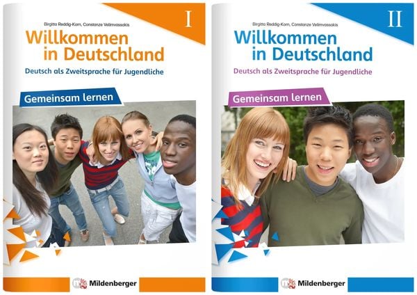 Willkommen in Deutschland – Deutsch als Zweitsprache für Jugendliche I und II, Set von Birgitta Reddig-Korn , Constanze Velimvassakis, Mildenberger
