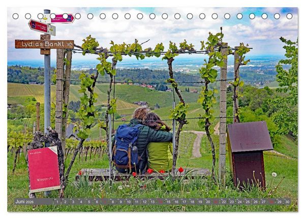 Produktbild: Schwarzwald-Wanderungen (Tischkalender 2026 DIN A5 quer), CALVENDO Monatskalender