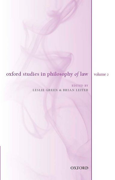 Produktbild: Oxford Studies in Philosophy of Law: Volume 2