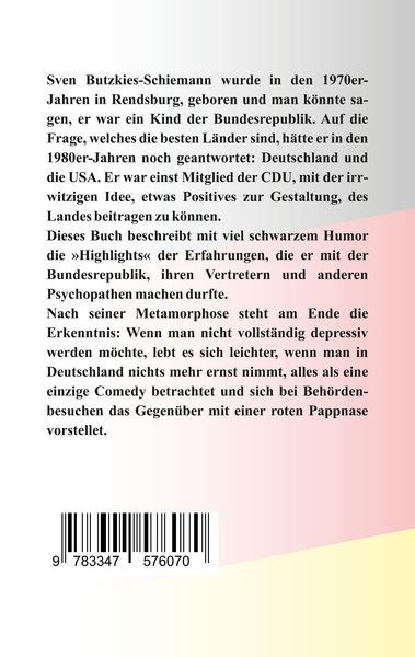 Produktbild: Mein Leben in der kaputten Republik