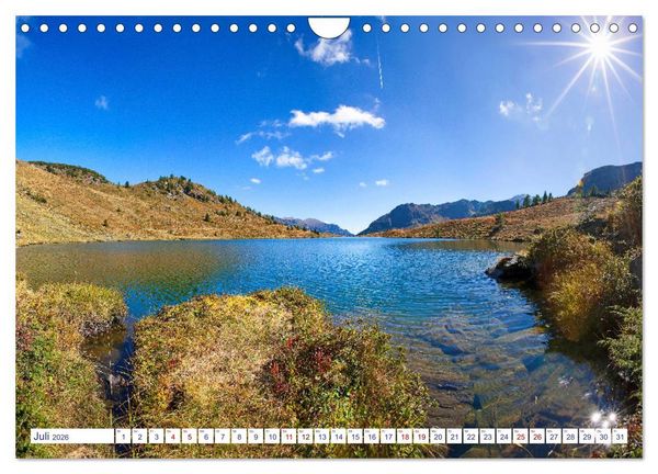 Produktbild: Sch&ouml;ne Lungauer Bergseen (Wandkalender 2026 DIN A4 quer), CALVENDO Monatskalender