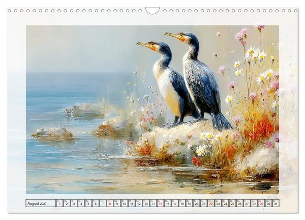 Produktbild: K&uuml;stenleben. Zauberhafte Tiere am Meer (Wandkalender 2027 DIN A3 quer), CALVENDO Monatskalender