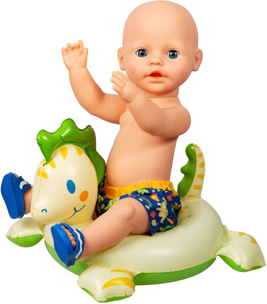 Produktbild: Puppen-Dino-Schwimmset, Gr. 35-45 cm