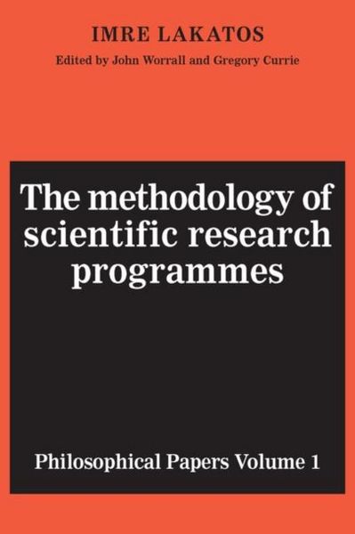 Produktbild: Methodology of Scientific Research Programmes: Volume 1