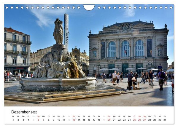 Produktbild: Languedoc-Roussillon - unter der Sonne des Midi (Wandkalender 2026 DIN A4 quer), CALVENDO Monatskalender