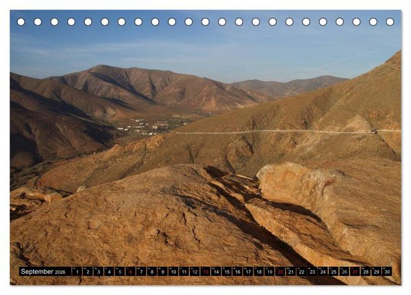 Produktbild: Fuerteventura, Insel der Stille (Tischkalender 2026 DIN A5 quer), CALVENDO Monatskalender