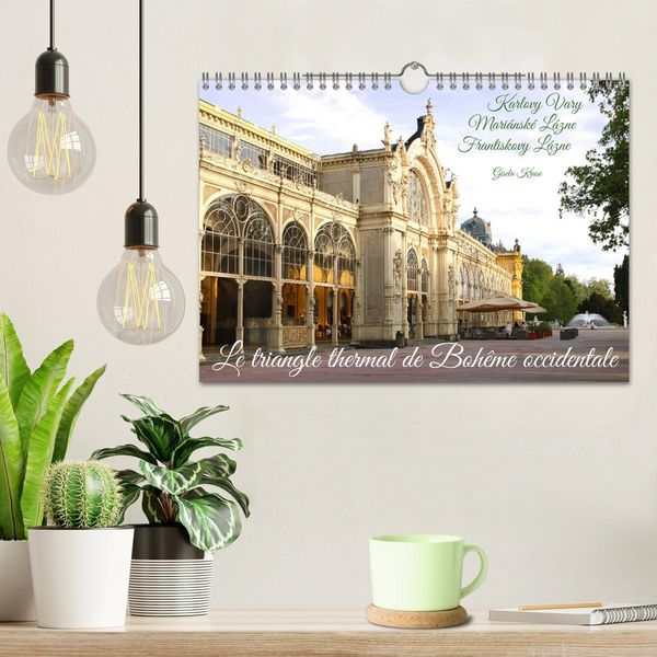 Produktbild: Le triangle thermal de Boh&ecirc;me occidentale (Calendrier mural 2026 DIN A4 vertical), CALVENDO calendrier mensuel