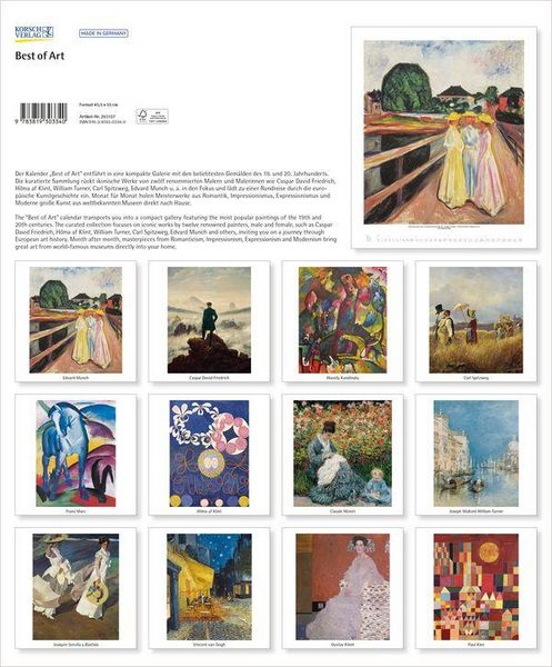 Produktbild: Best of Art 2027