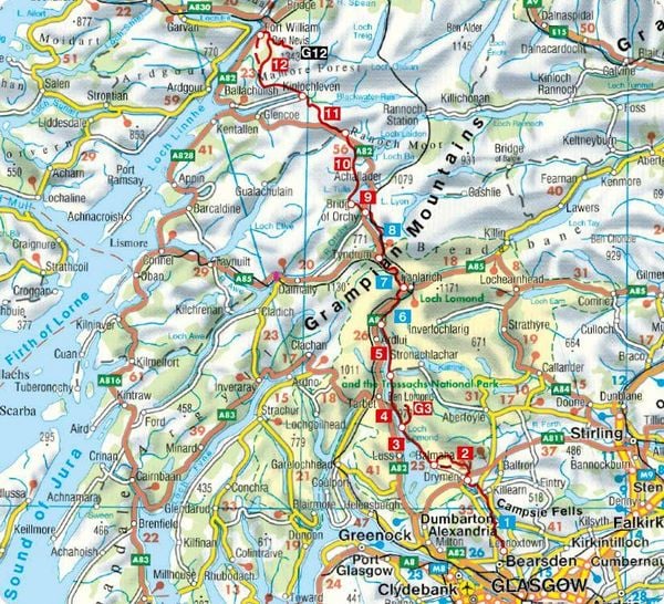 Produktbild: ROTHER Wanderf&uuml;hrer Schottland: West Highland Way. 12 Etappen und 2 Gipfeltouren