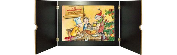 Produktbild: In der Weihnachtsb&auml;ckerei. Kamishibai Bildkartenset
