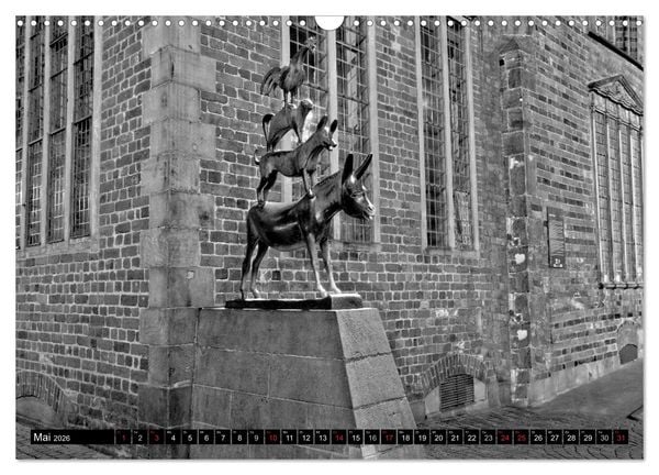 Produktbild: Historisches Bremen (Wandkalender 2026 DIN A3 quer), CALVENDO Monatskalender
