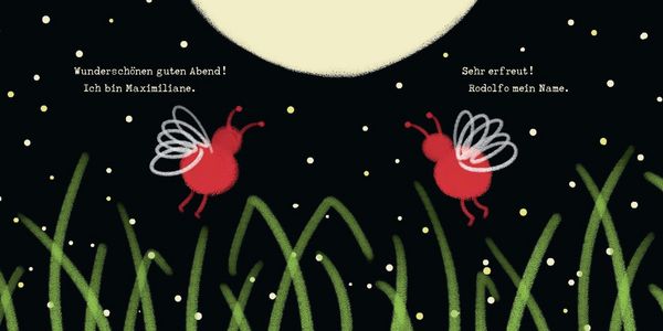 Produktbild: Zwei rote Gl&uuml;hw&uuml;rmchen. Bilderbuch