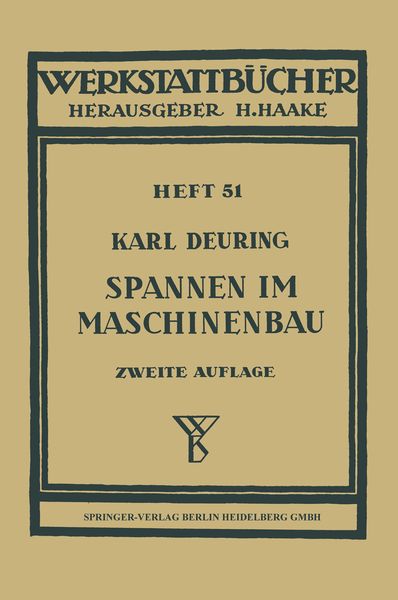 Produktbild: Spannen im Maschinenbau