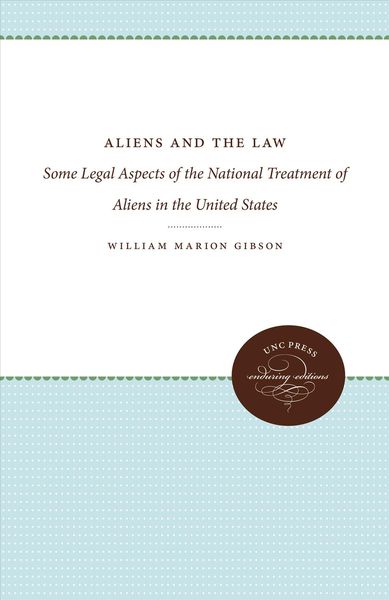 Produktbild: Aliens and the Law