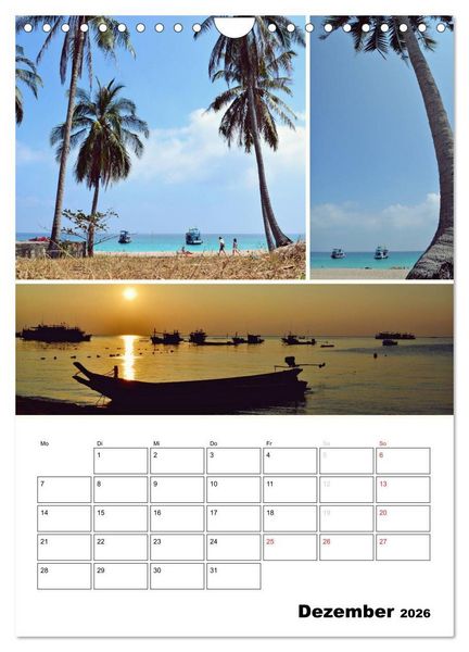 Produktbild: Das bunte Leben in Thailand (Wandkalender 2026 DIN A4 hoch), CALVENDO Monatskalender