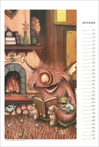 Produktbild: Zozoville Kalendarium 2027 - The Art of Mateo Dineen & Johan Potma