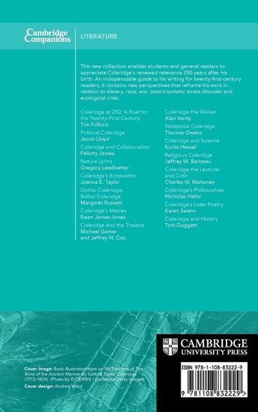 Produktbild: The New Cambridge Companion to Coleridge