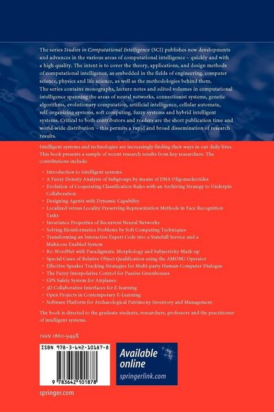 Produktbild: Intelligent Systems and Technologies