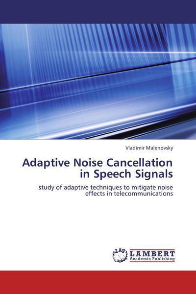 Produktbild: Adaptive Noise Cancellation in Speech Signals