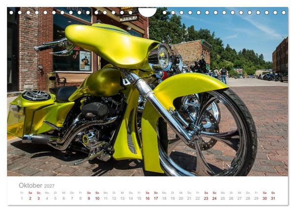 Produktbild: Sturgis - Die ber&uuml;hmteste Motorrad-Rallye der Welt (Wandkalender 2027 DIN A4 quer), CALVENDO Monatskalender