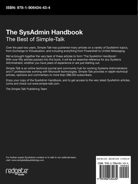 Produktbild: The Sysadmin Handbook