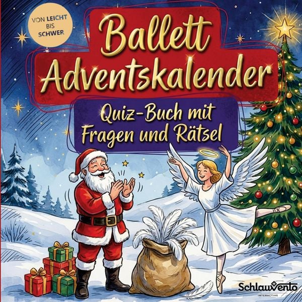 Produktbild: Ballett-Adventskalender: Quiz-Buch mit Fragen und R&auml;tsel