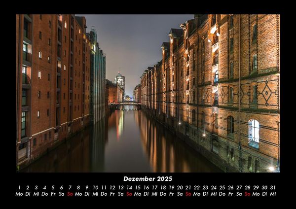 Produktbild: Hamburg 2025 Fotokalender DIN A3