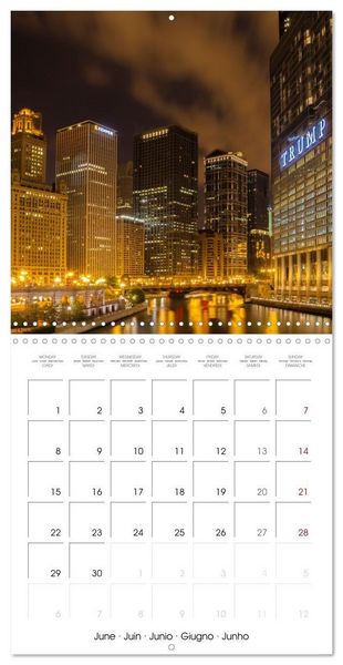 Produktbild: CHICAGO Highlights (Wall Calendar 2026 12 &times; 12 Inch) CALVENDO 12 Month Wall Calendar