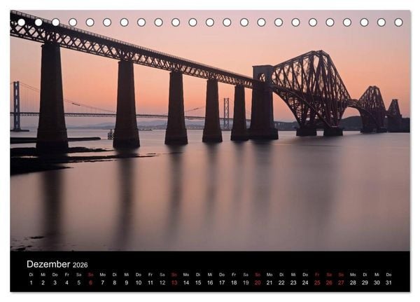 Produktbild: Schottland (Tischkalender 2026 DIN A5 quer), CALVENDO Monatskalender