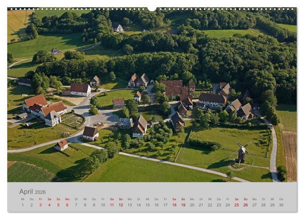 Produktbild: Paderborn Domstadt am Eggegebirge (hochwertiger Premium Wandkalender 2026 DIN A2 quer), Kunstdruck in Hochglanz