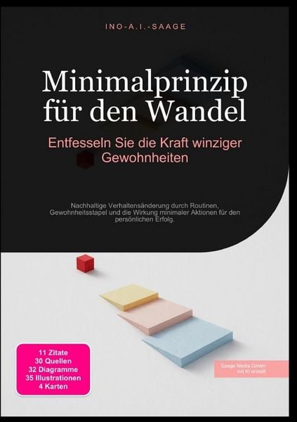 Produktbild: Minimalprinzip f&uuml;r den Wandel: Entfesseln Sie die Kraft winziger Gewohnheiten