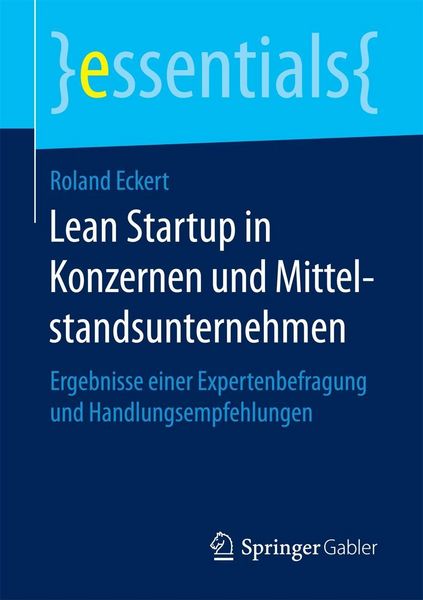 Produktbild: Lean Startup in Konzernen und Mittelstandsunternehmen