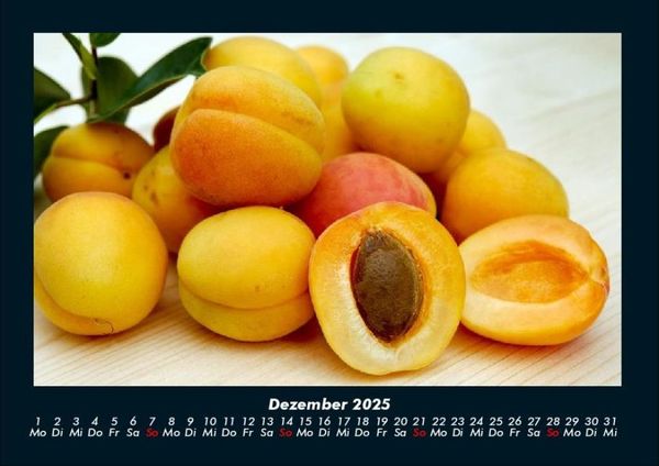 Produktbild: Obstkalender 2025 Fotokalender DIN A4