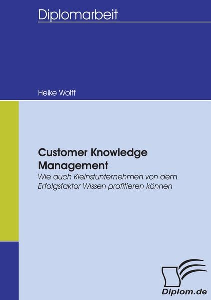 Produktbild: Customer Knowledge Management
