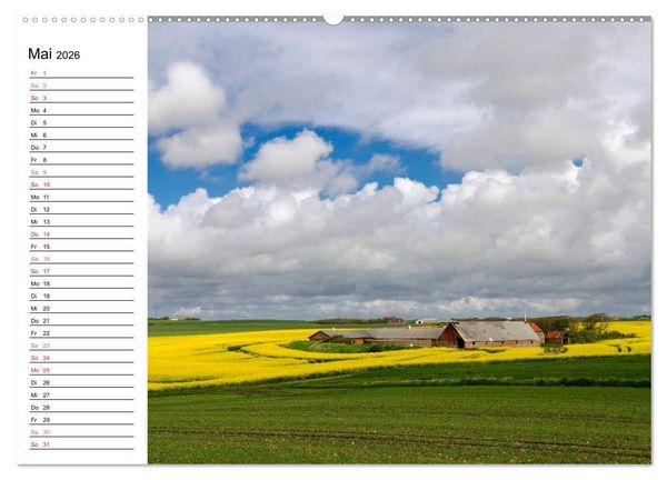 Produktbild: D&auml;nemark &ndash; Unterwegs in J&uuml;tland 2026 (hochwertiger Premium Wandkalender 2026 DIN A2 quer), Kunstdruck in Hochglanz