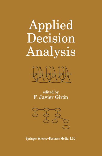 Produktbild: Applied Decision Analysis