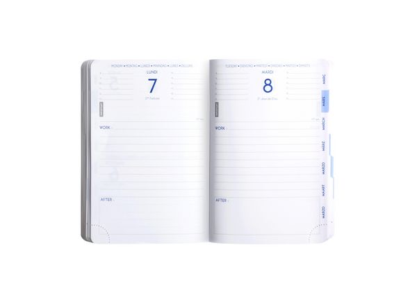 Produktbild: Sch&uuml;lerkalender Work&After Floral 2026 / 2027