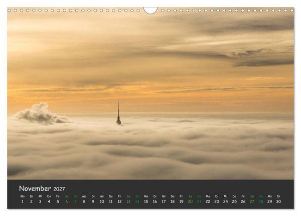 Produktbild: Pilot's-eye view - Die Welt von oben (Wandkalender 2027 DIN A3 quer), CALVENDO Monatskalender