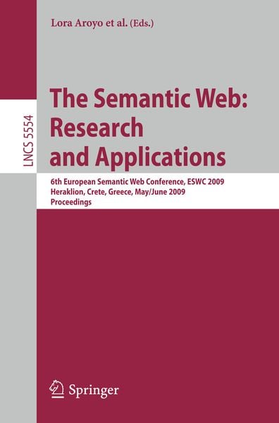 Produktbild: The Semantic Web: Research and Applications