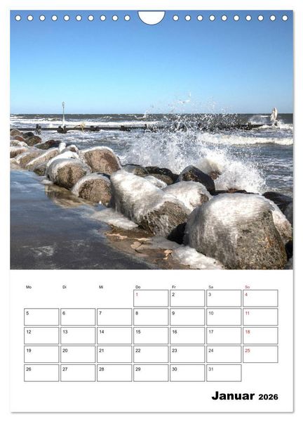 Produktbild: Ostsee. Urlaubsfeeling pur (Wandkalender 2026 DIN A4 hoch), CALVENDO Monatskalender