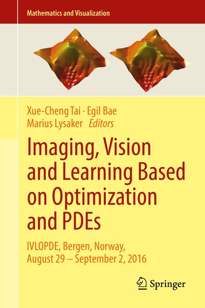 Produktbild: Imaging, Vision and Learning Based on Optimization and PDEs