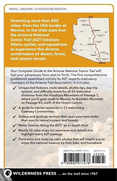 Produktbild: Your Complete Guide to the Arizona National Scenic Trail