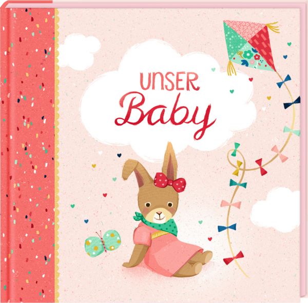 Produktbild: Eintragalbum - Unser Baby (Kleines Wunder, rosa)