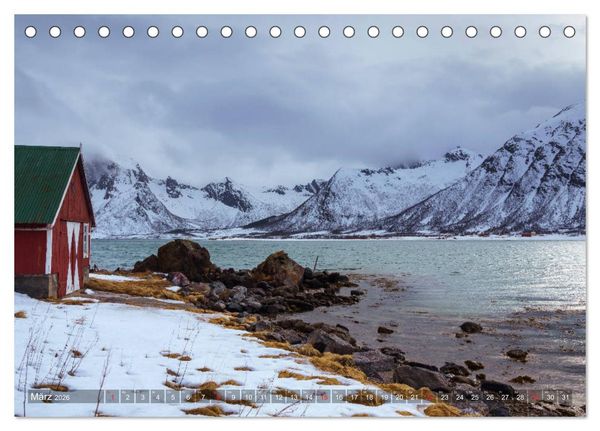 Produktbild: Lofoten - From Dusk Till Dawn (Tischkalender 2026 DIN A5 quer), CALVENDO Monatskalender