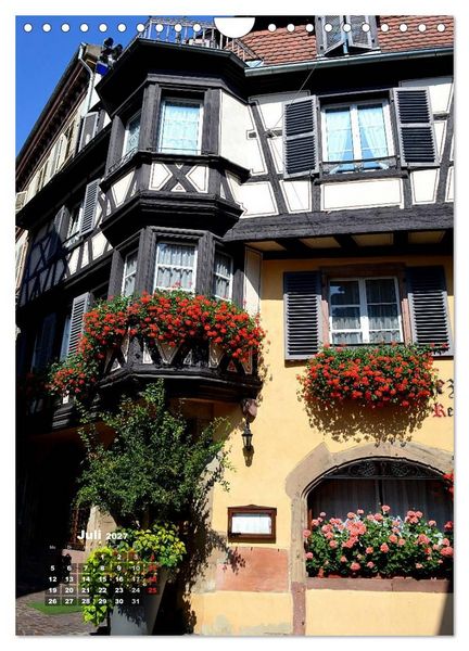 Produktbild: Colmar - Zauberhafte Stadt im Elsass (Wandkalender 2027 DIN A4 hoch), CALVENDO Monatskalender