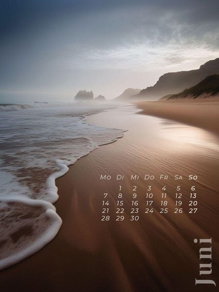 Produktbild: Strandtr&auml;ume - Ein Jahr am Meer Kalender 2027