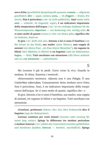 Produktbild: Italienisch lernen mit lustigen Kurzgeschichten (A2) - Il biologo marino in vacanza (+ Audio-CD)
