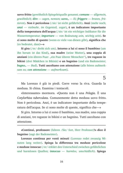 Produktbild: Italienisch lernen mit lustigen Kurzgeschichten (A2) - Il biologo marino in vacanza (+ Audio-Online)